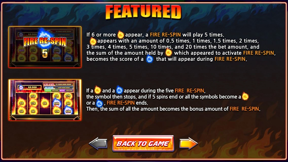 Ultimate Fire · Guide screen 1