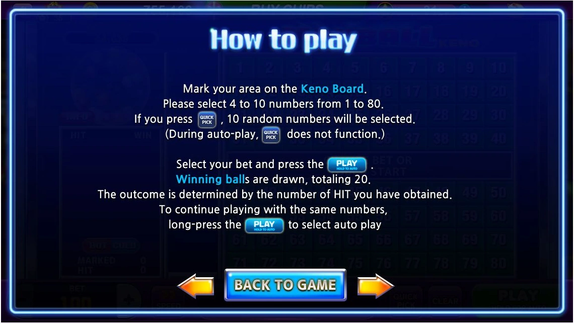 Maxball · Guide screen 3