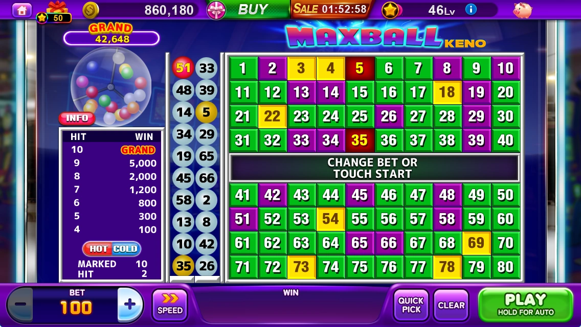 Maxball · Drawn balls and hits