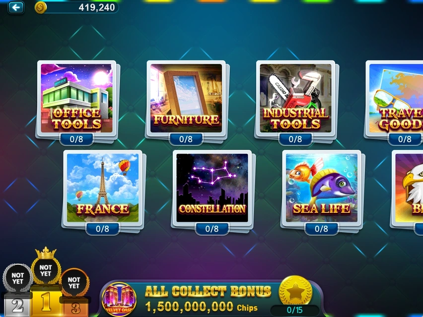 Hotel collection · Voucher sets and rewards