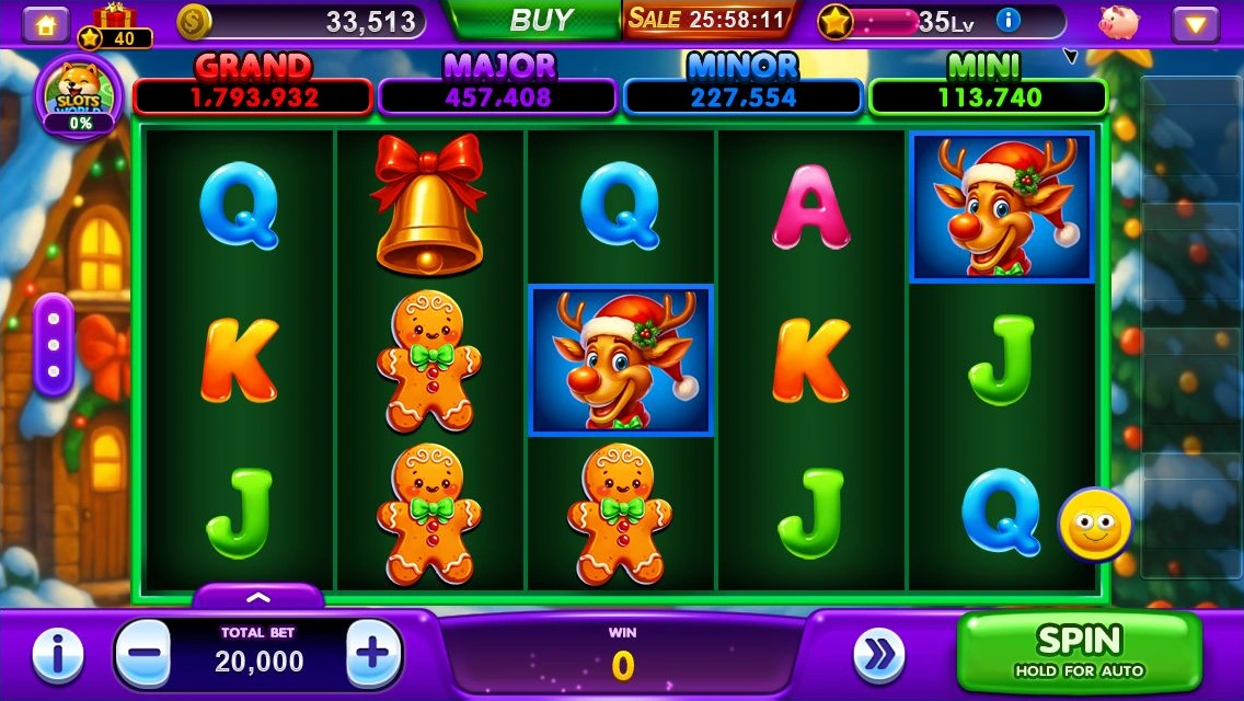 Christmas Town · Game screen