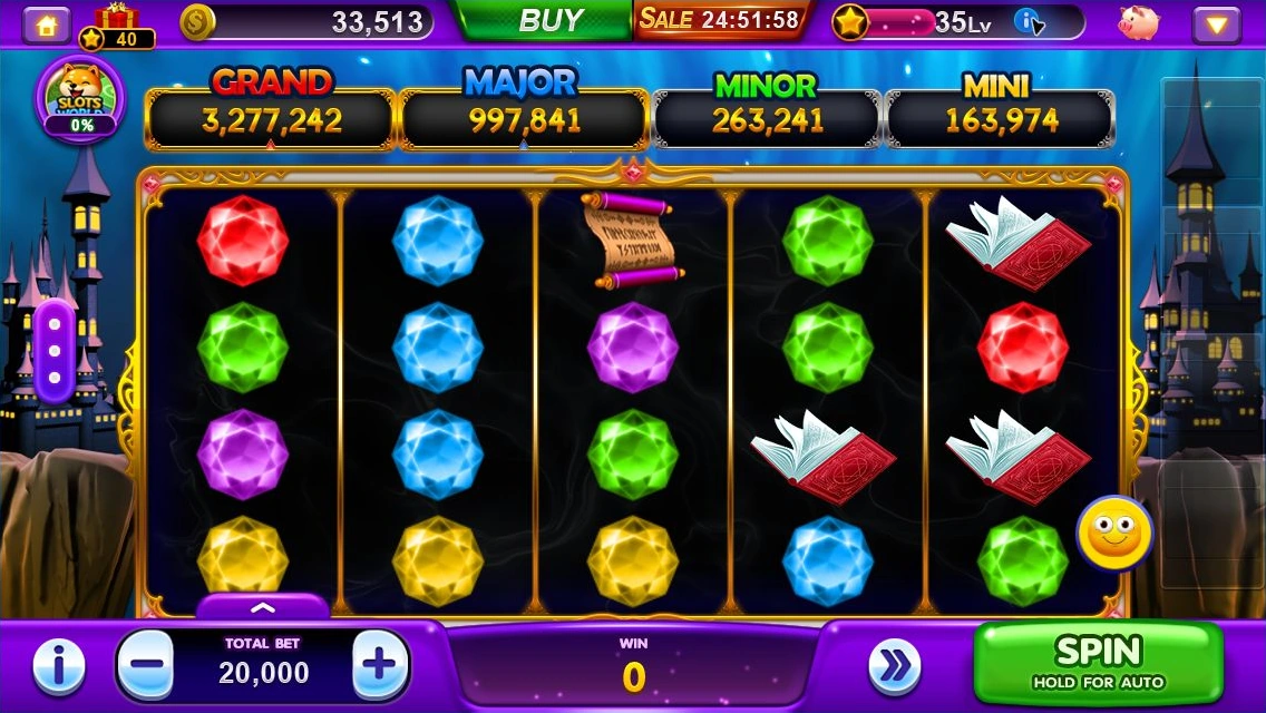Mystical Wizard · Game screen