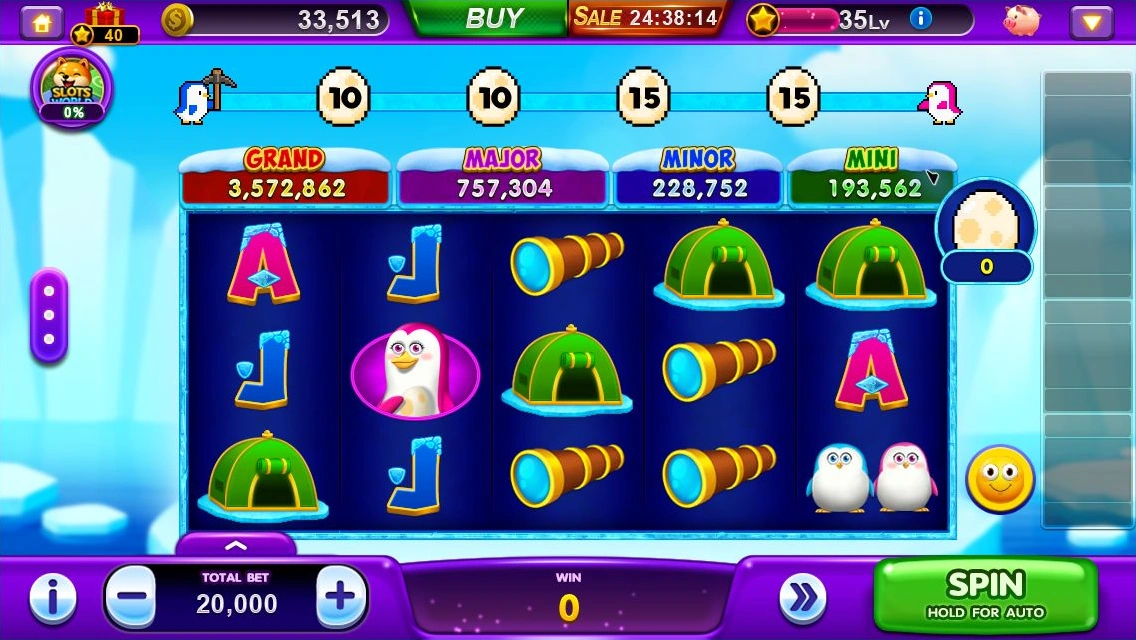 Penguin’s Journey · Game screen