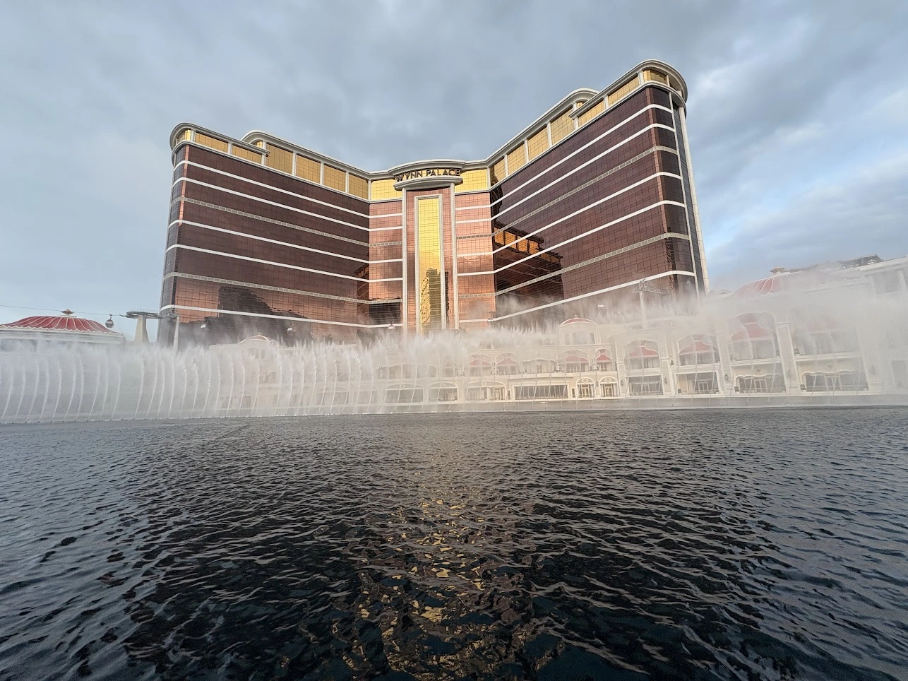Macau fountain scenery